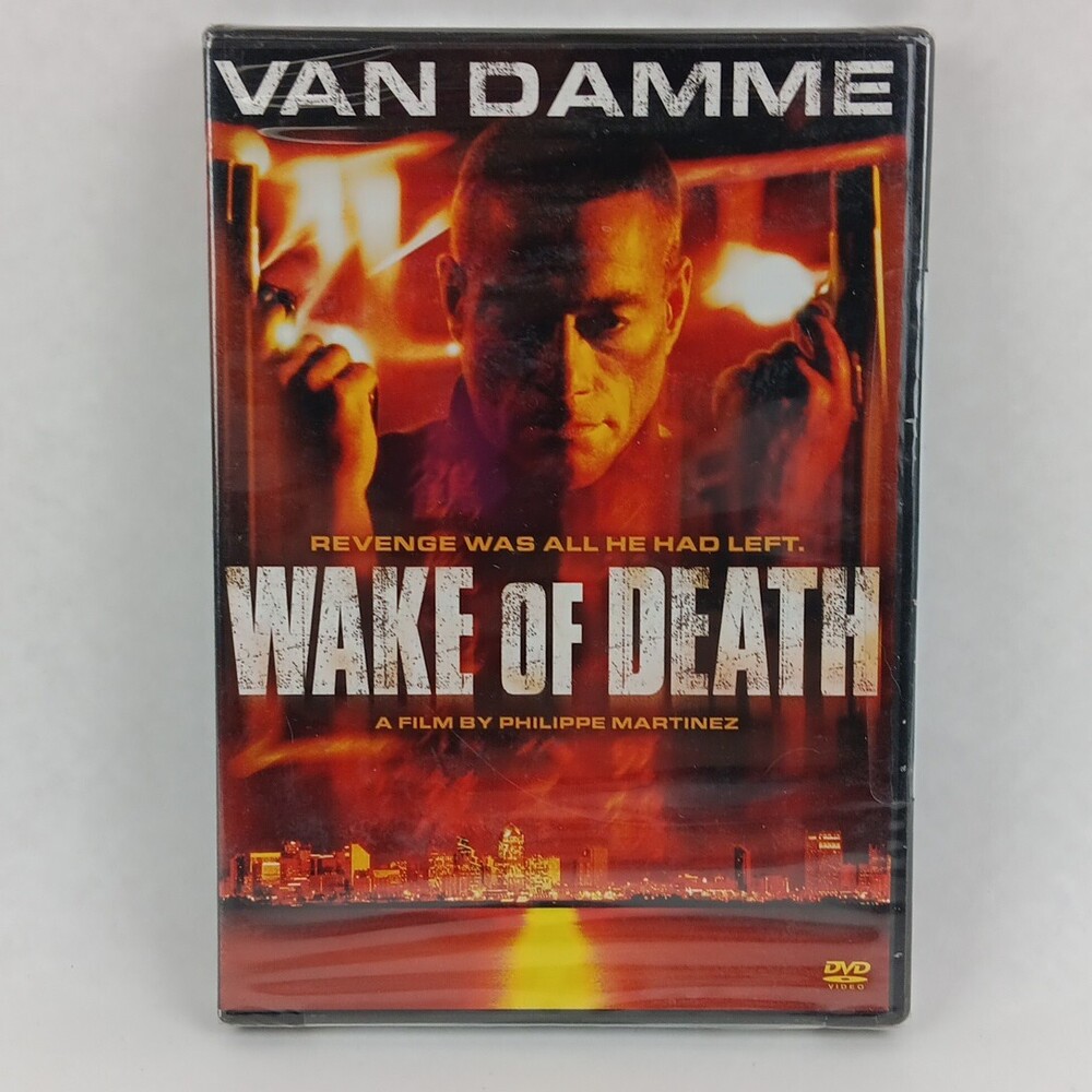 Wake of Death (DVD, 2004) New Sealed Vintage Van Damme Movies